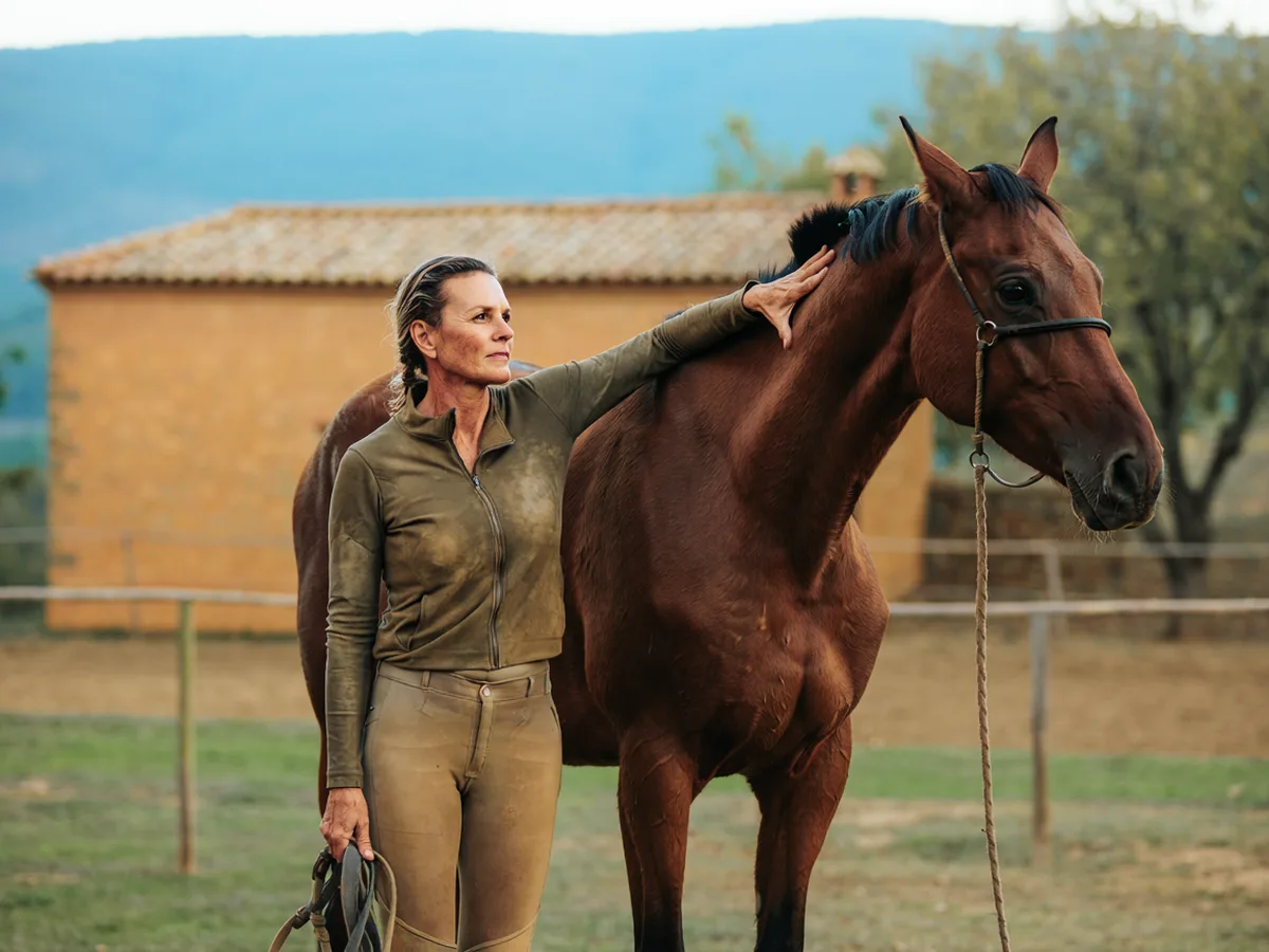 Cours d'équitation à Sardieu, Isère