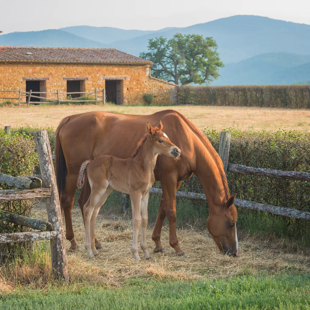 Élevage de chevaux, Domaine équestre du Rival, Sardieu