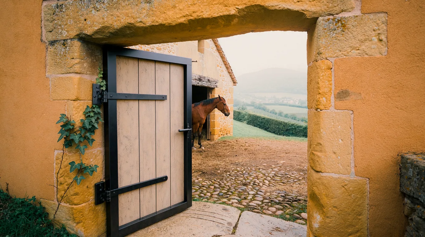 Entrée, Domaine équestre du Rival, centre équestre à Sardieu
