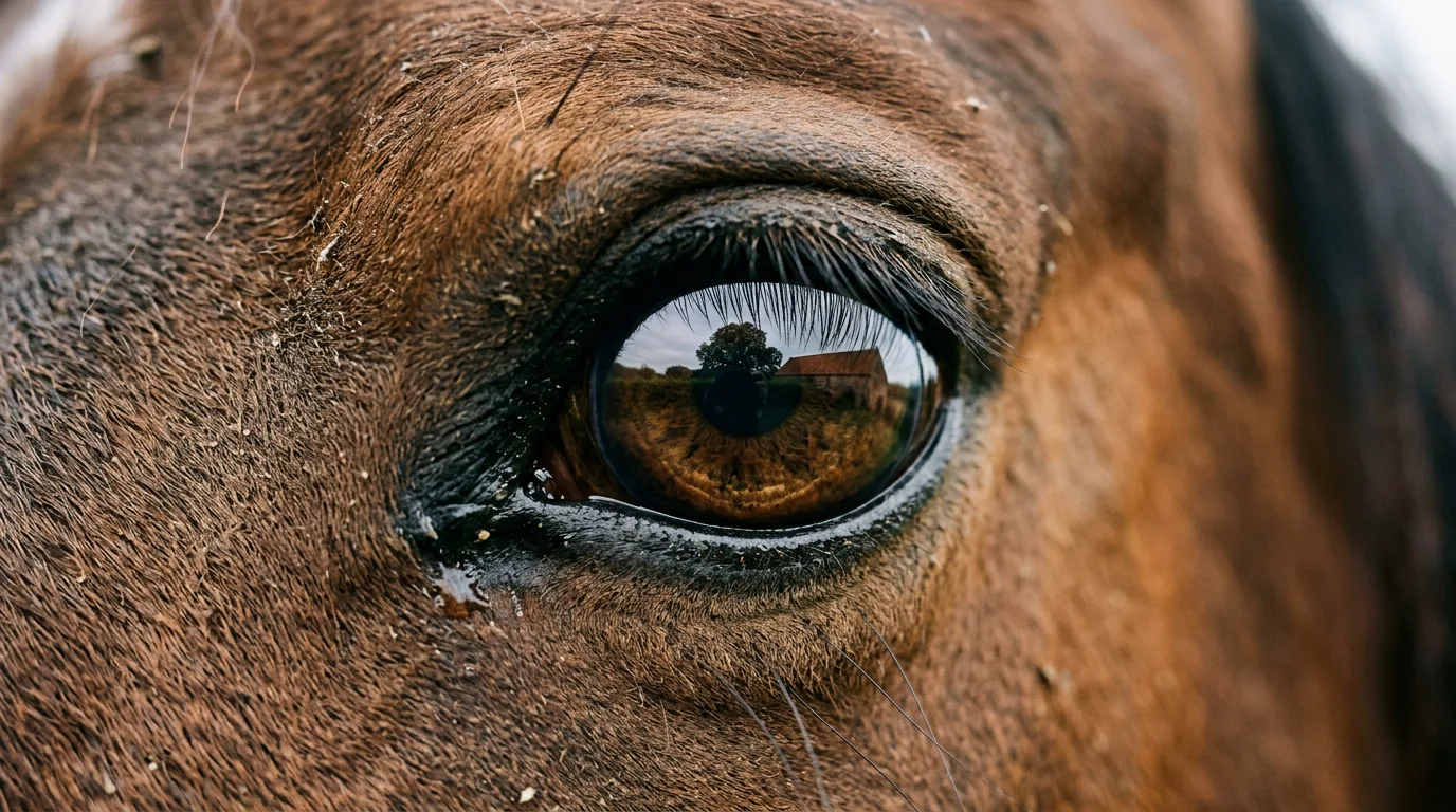 Un regard de cheval, Domaine équestre du Rival, Sardieu